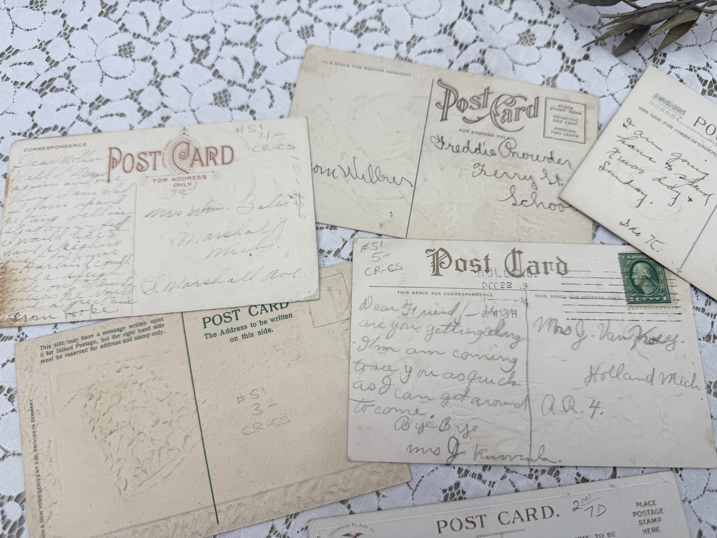 Vintage Postcard Set