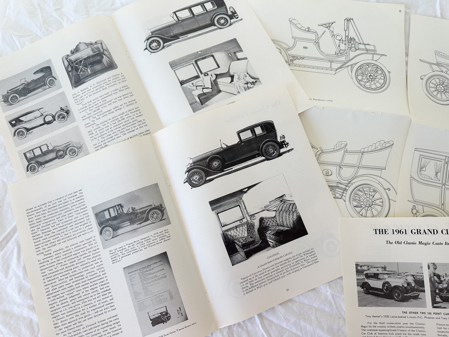 Vintage Auto Ads and Ephemera
