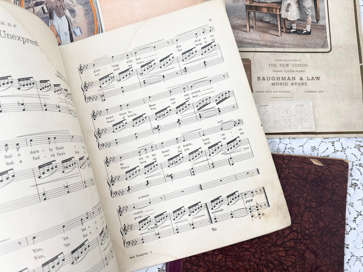 Vintage Music Ephemera