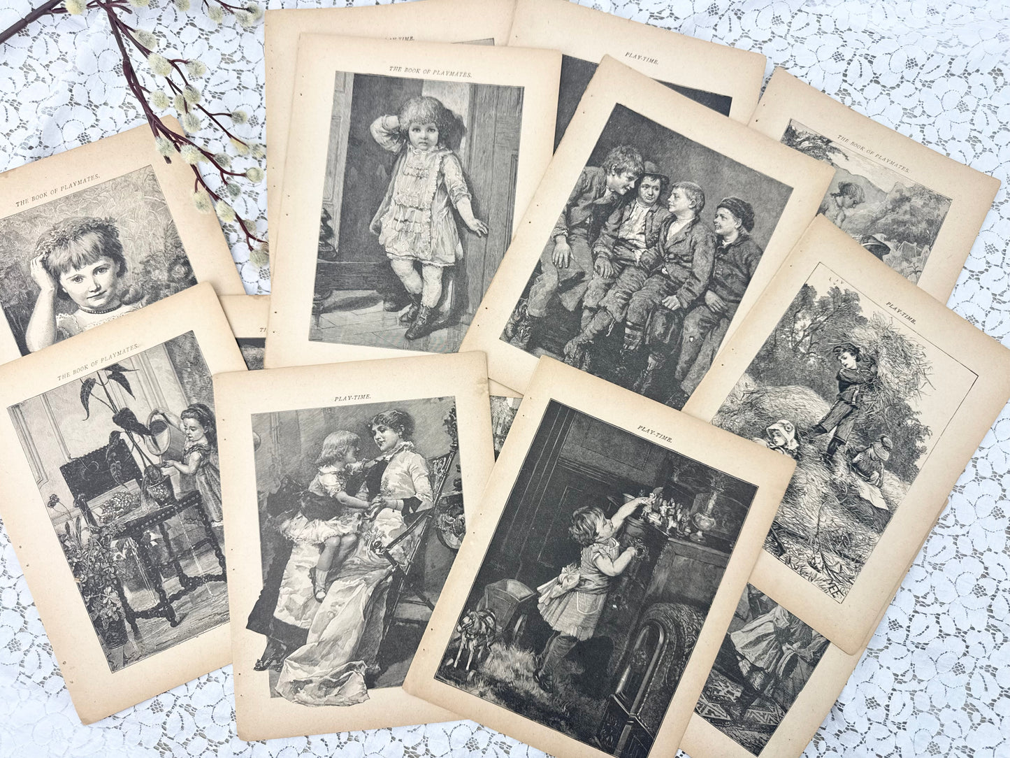 Vintage Print Set