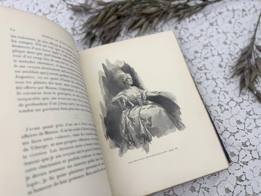 Vintage Book with Illustrations