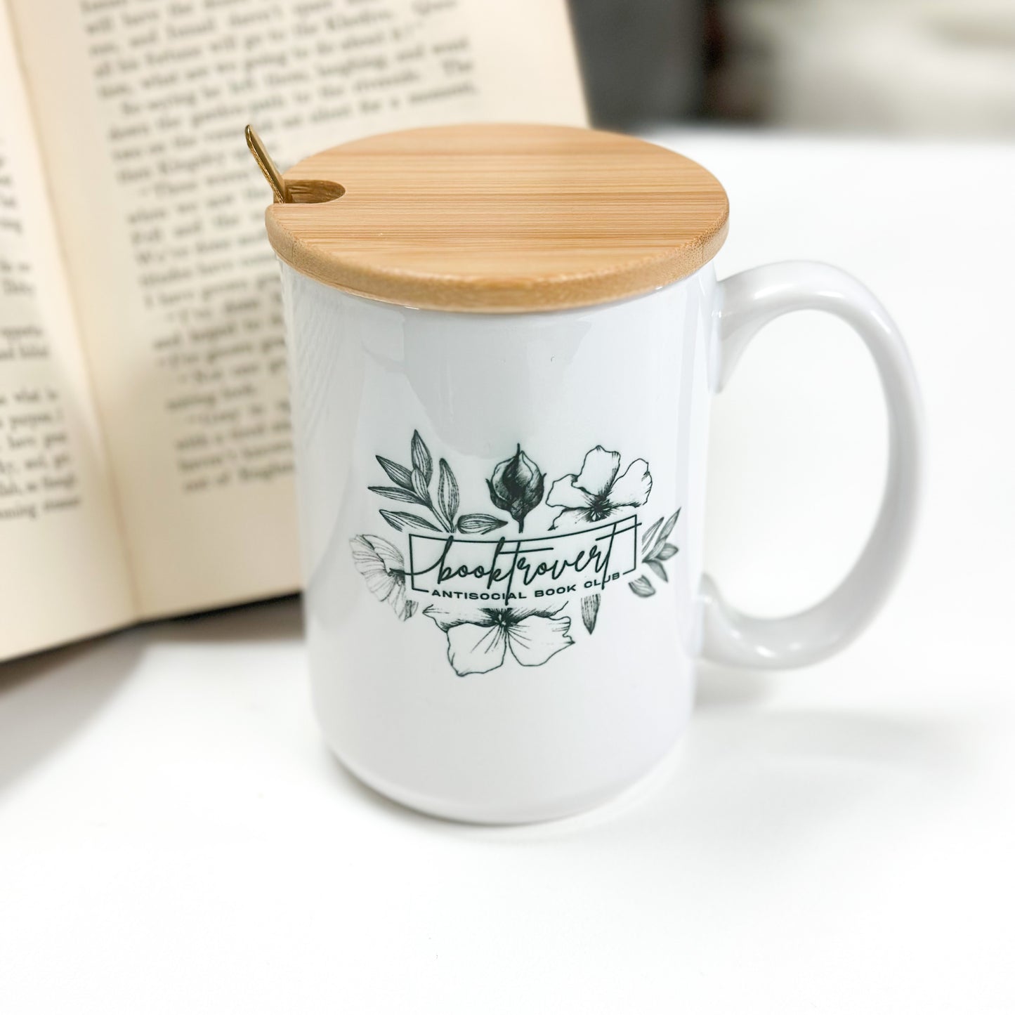 Booktrovert, Funny Mug, Coffee Mug Book Lover Gift