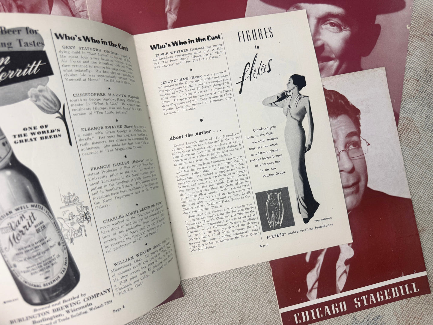 Vintage Playbill Set