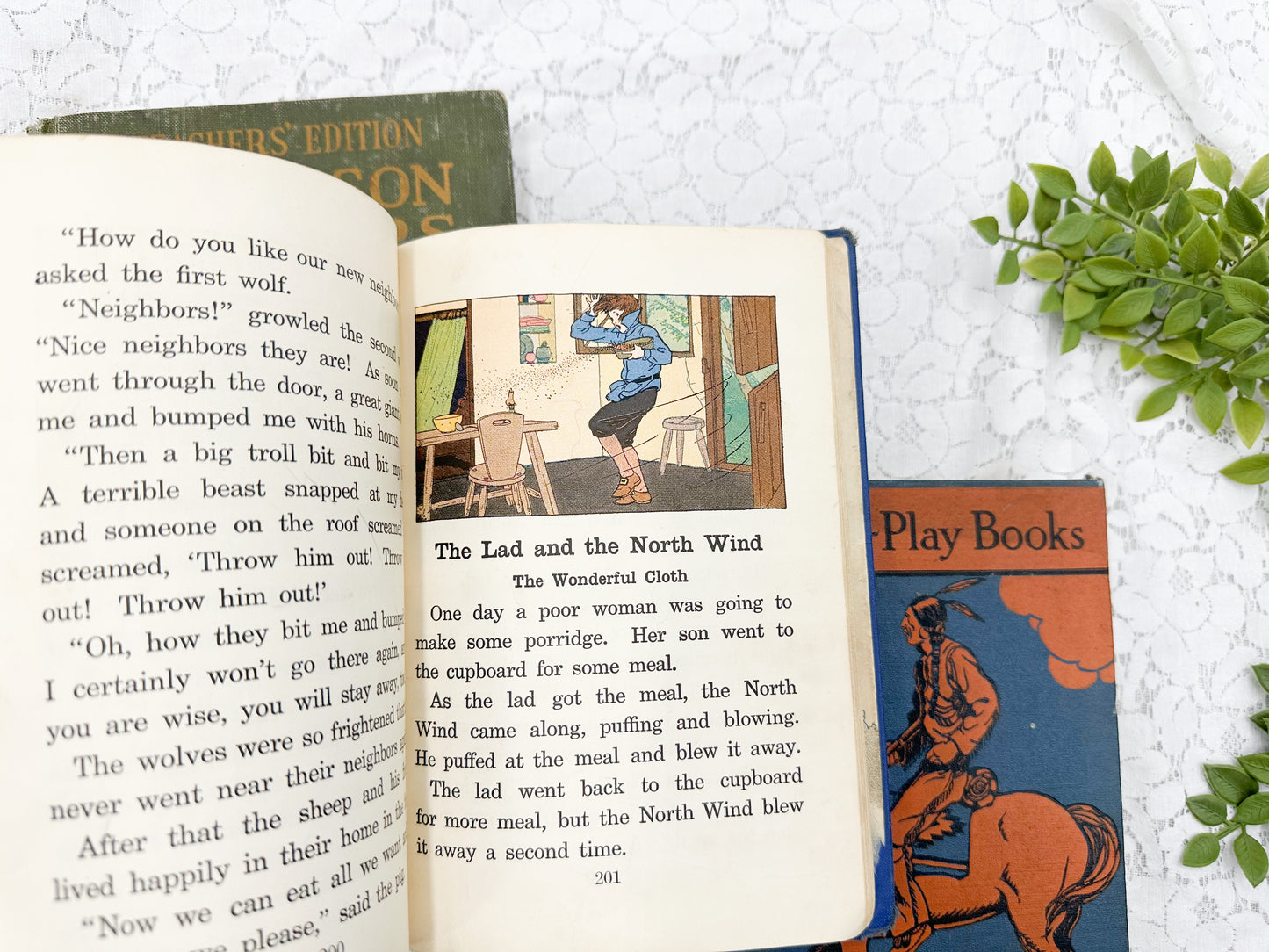 Vintage Childrens Readers (Set of 3)