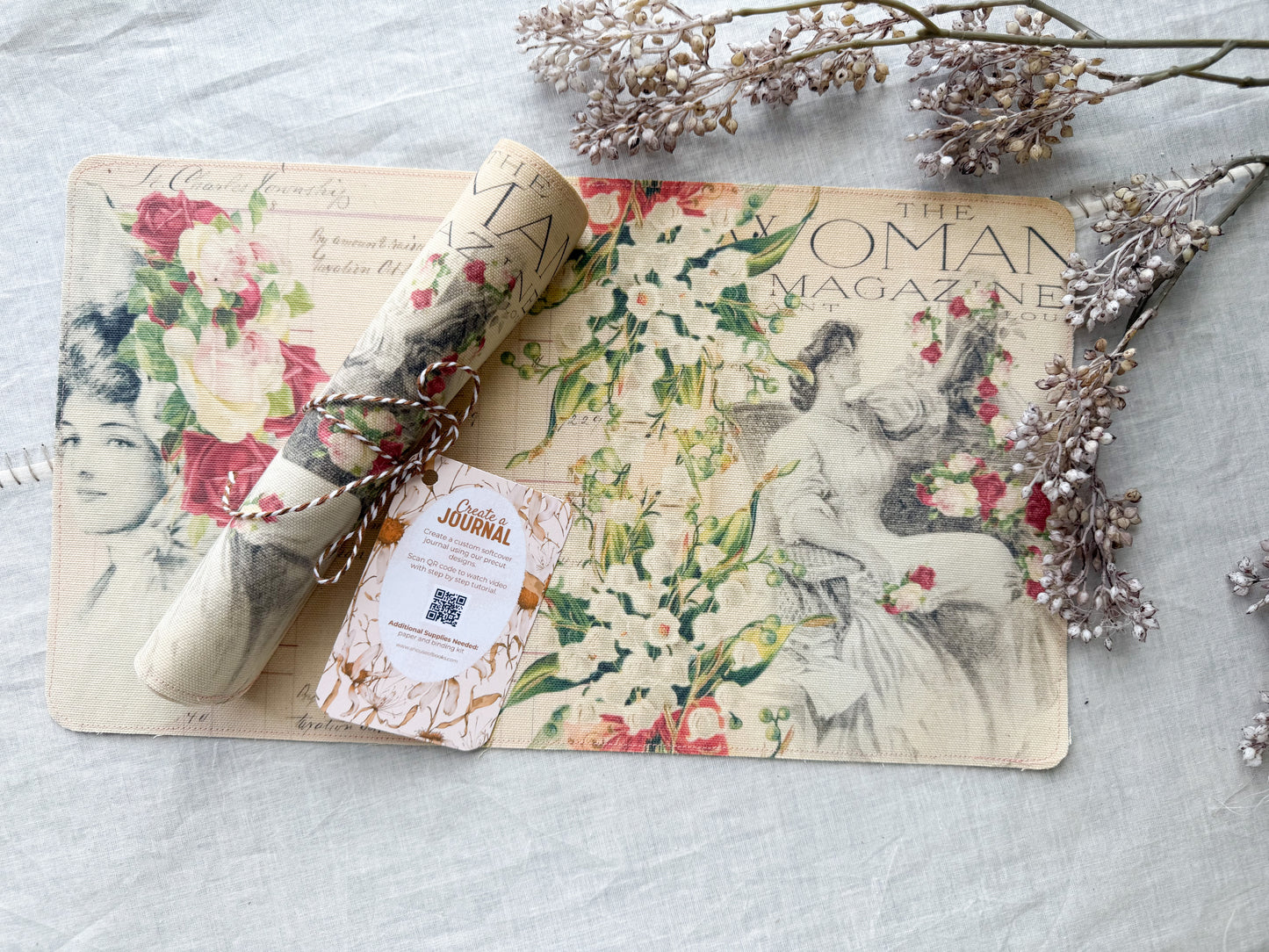 Premade Journal Cover with Instruction Video