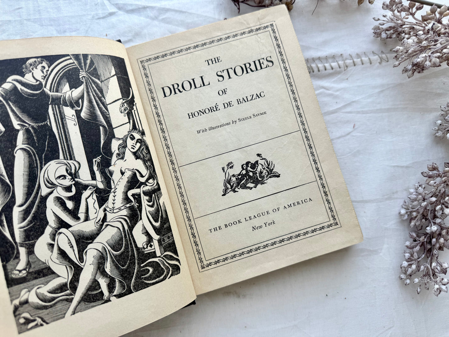 Set of Vintage Old Books