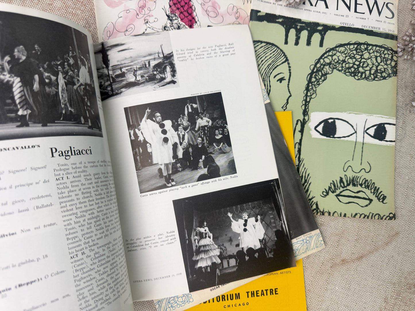 Vintage Playbill Set
