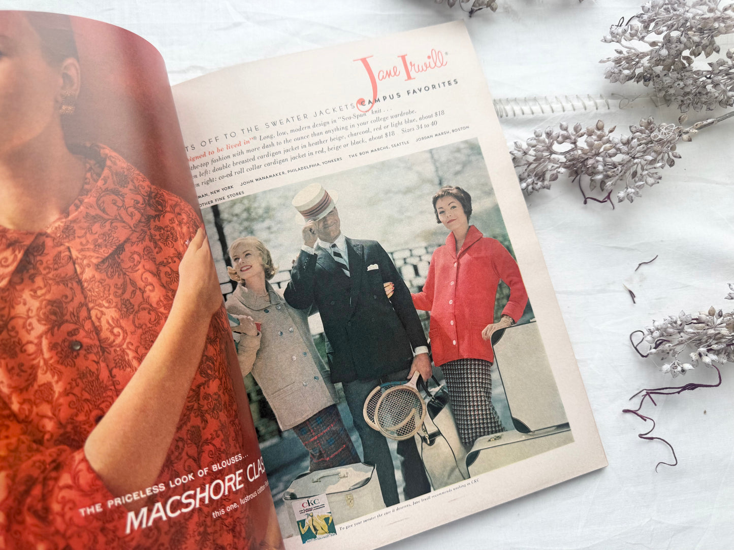 Vintage Mademoiselle Magazine