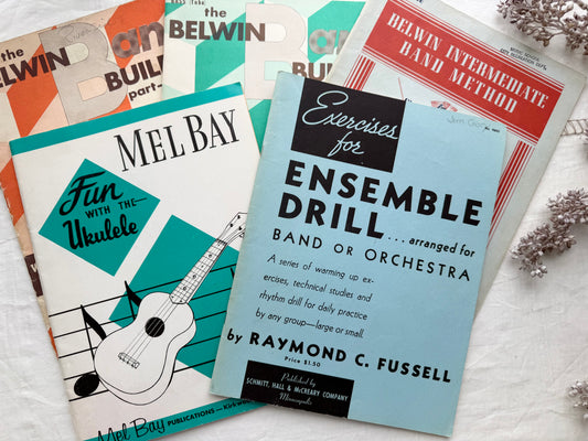Vintage Music Set