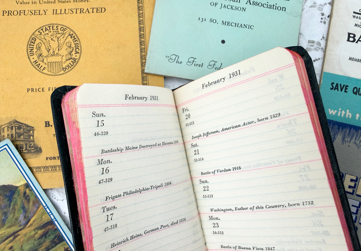 Vintage Coin and Banking Ephemera