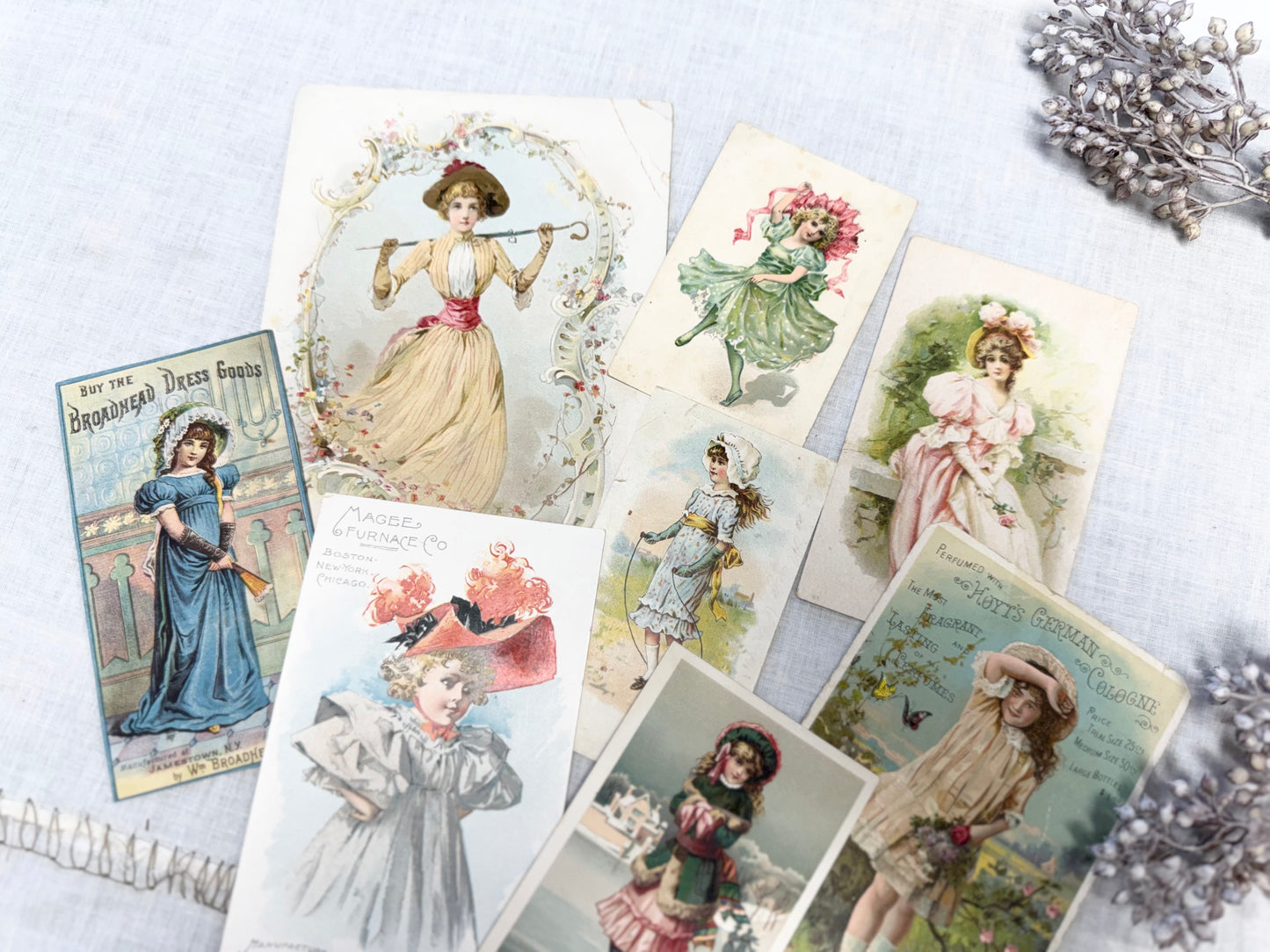 Vintage Trading Card Set