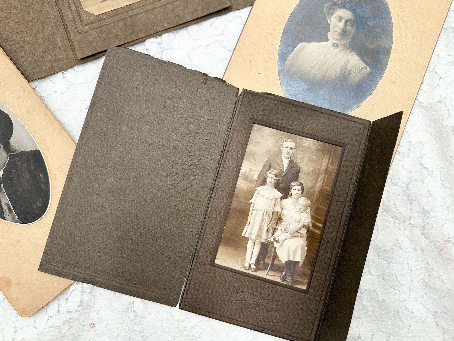 Vintage Cabinet Card Set