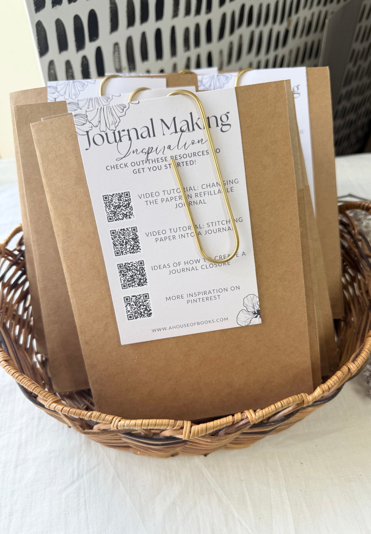 Folio Insert with Ephemera (A5 Sized)