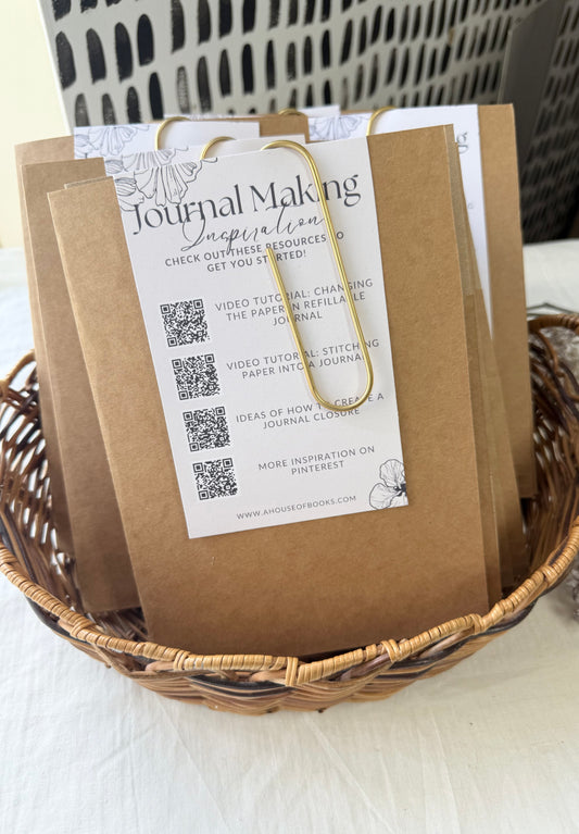 Folio Insert with Ephemera (A5 Sized)