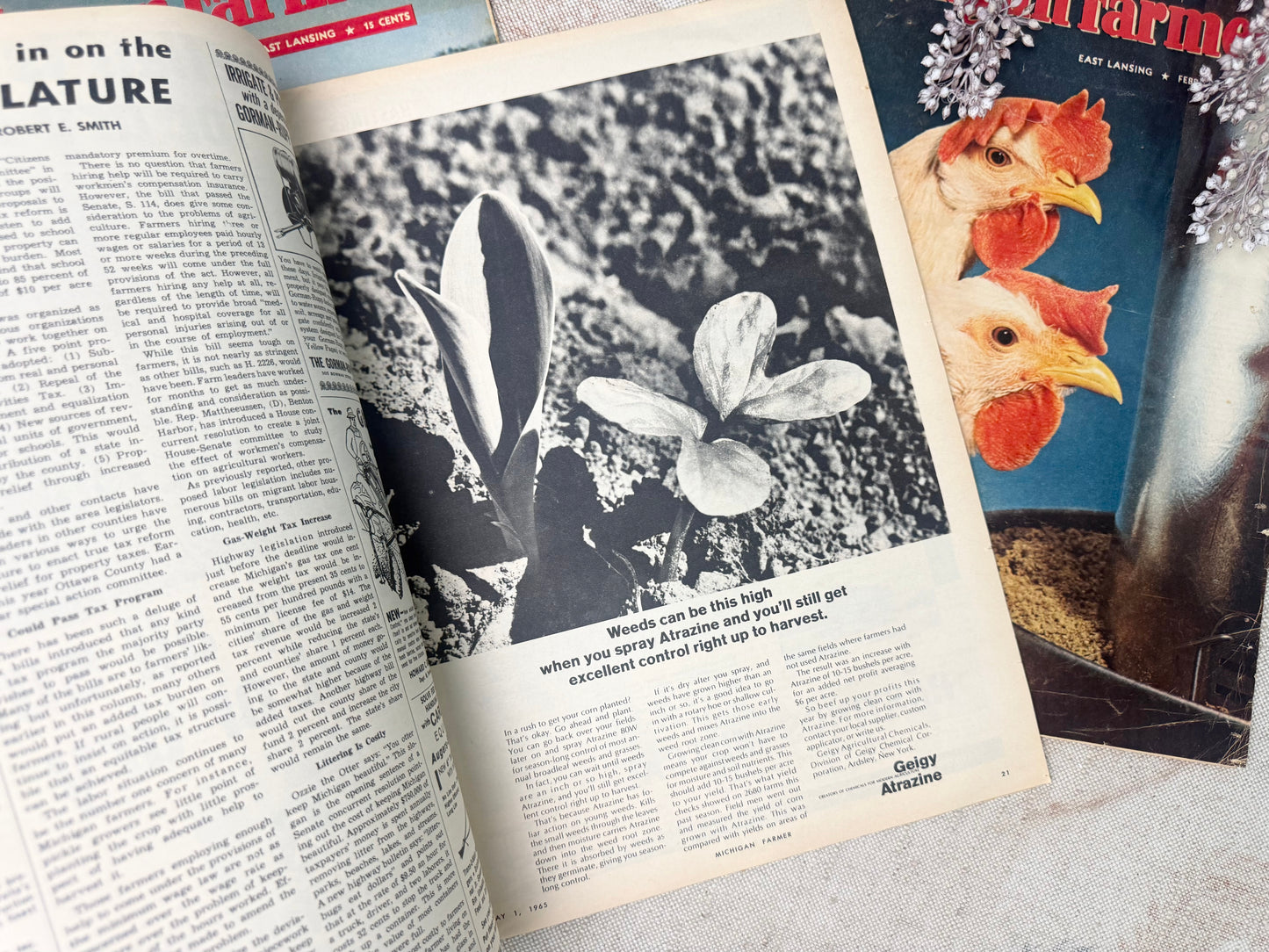 Vintage Michigan Farmer Magazine Set
