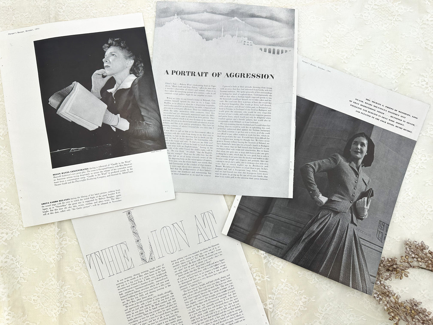 Vintage Fashion Pages
