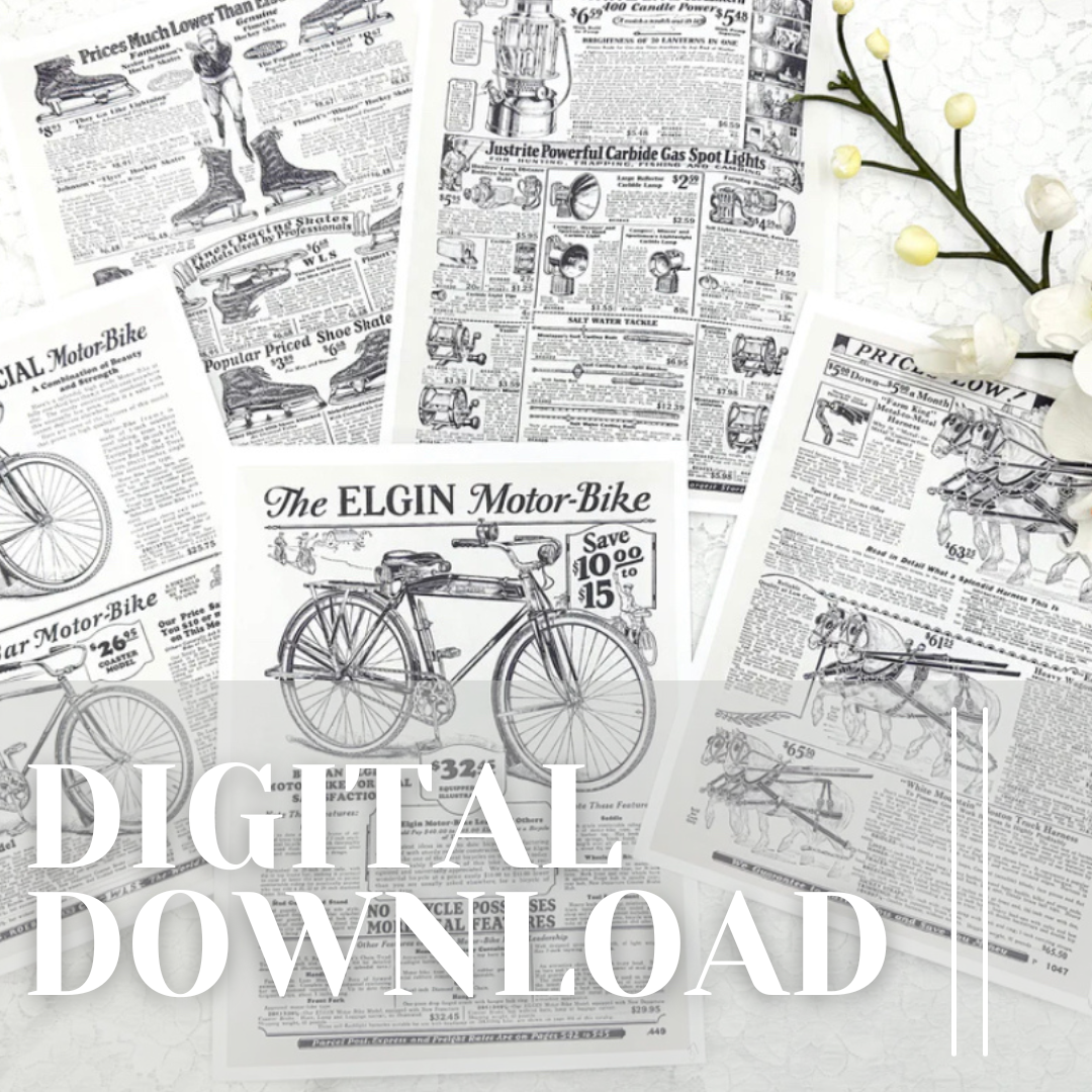 Sears Roebuck Random Catalog Pages- Digital Download