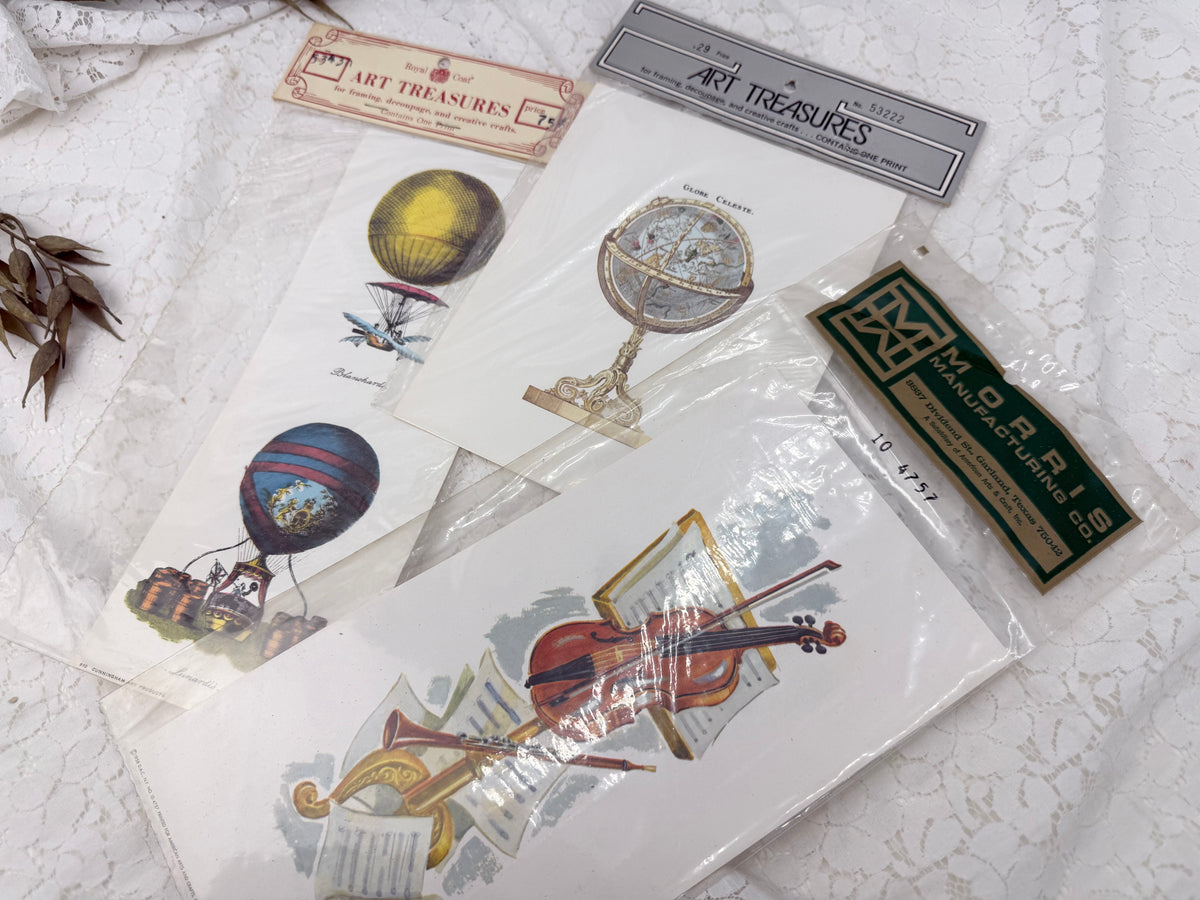 Vintage Print Set