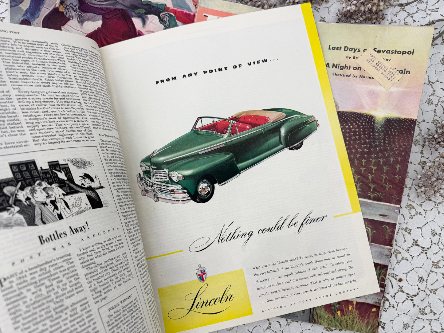 Vintage Post Magazines (Set of 3)