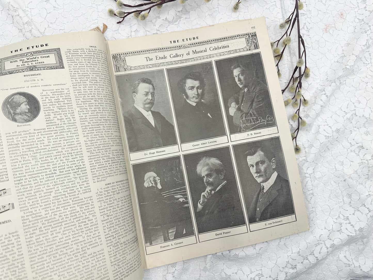 Vintage Etude Magazines