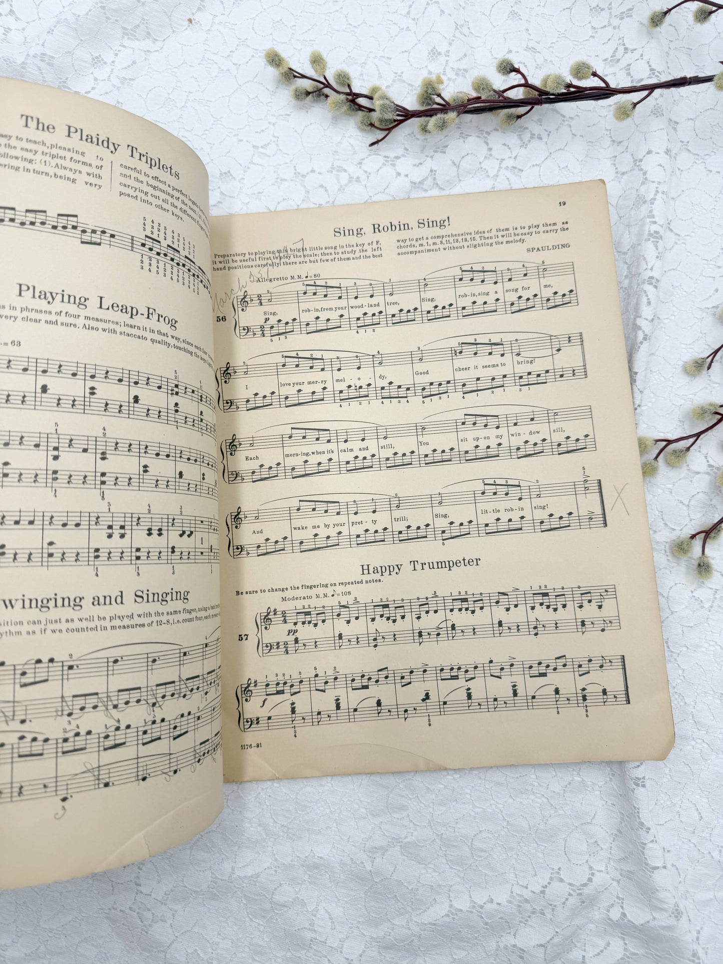 Vintage Music Book