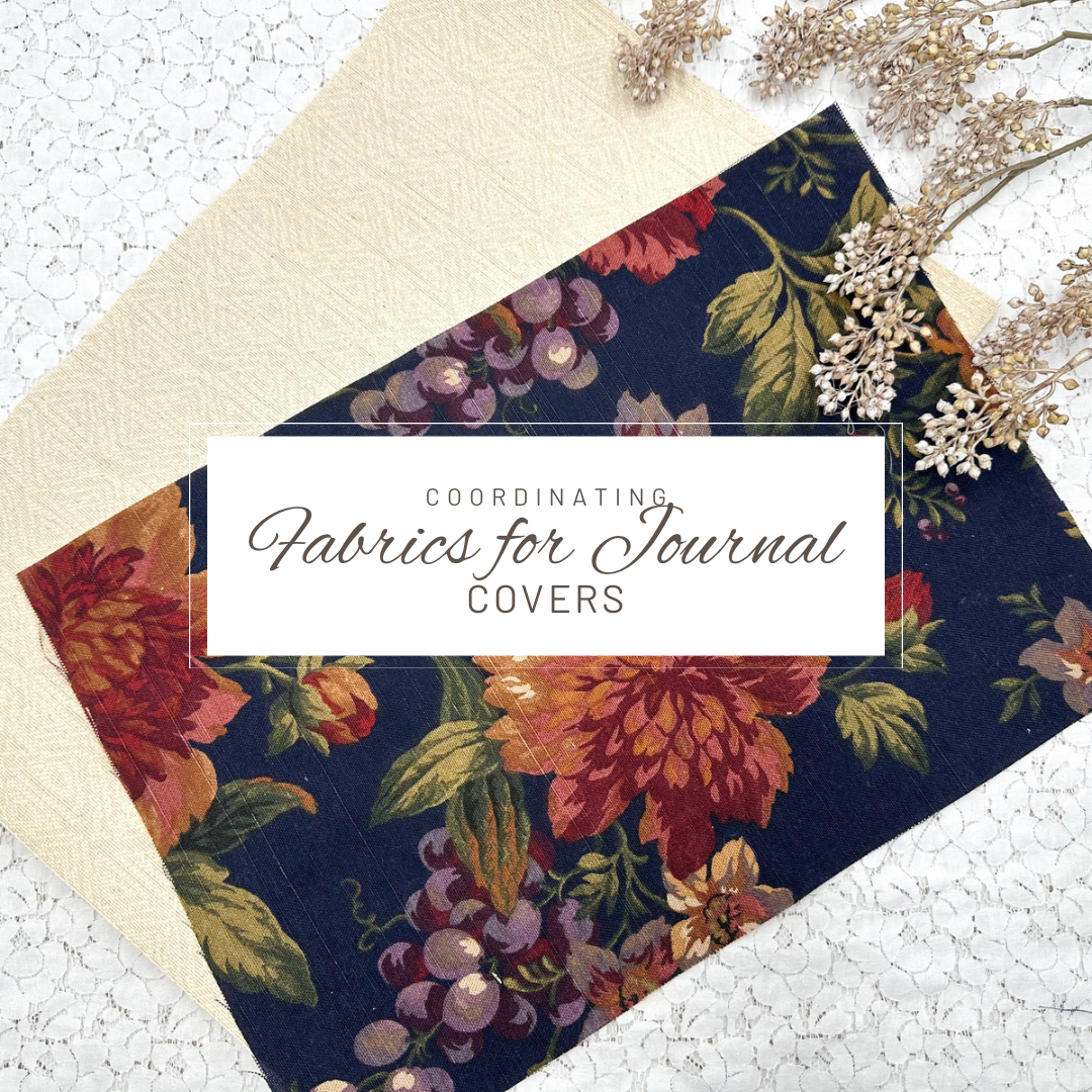 Coordinated Fabric Set of Journal Covers