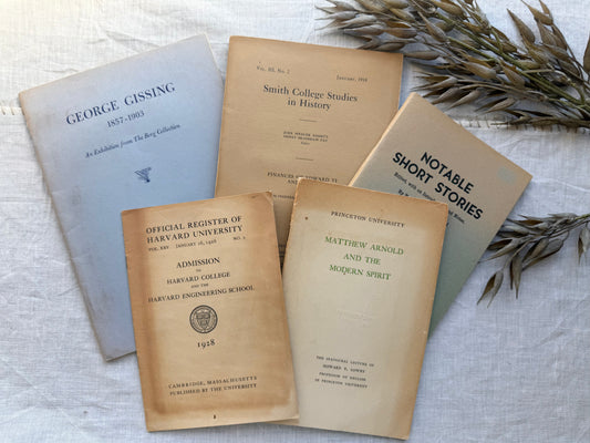 Vintage Booklet Set