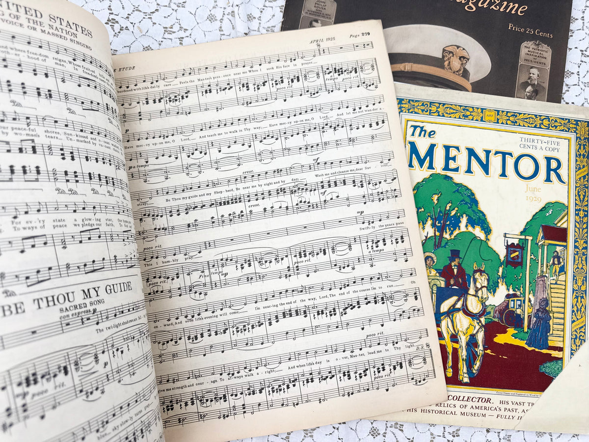 Vintage Music Set