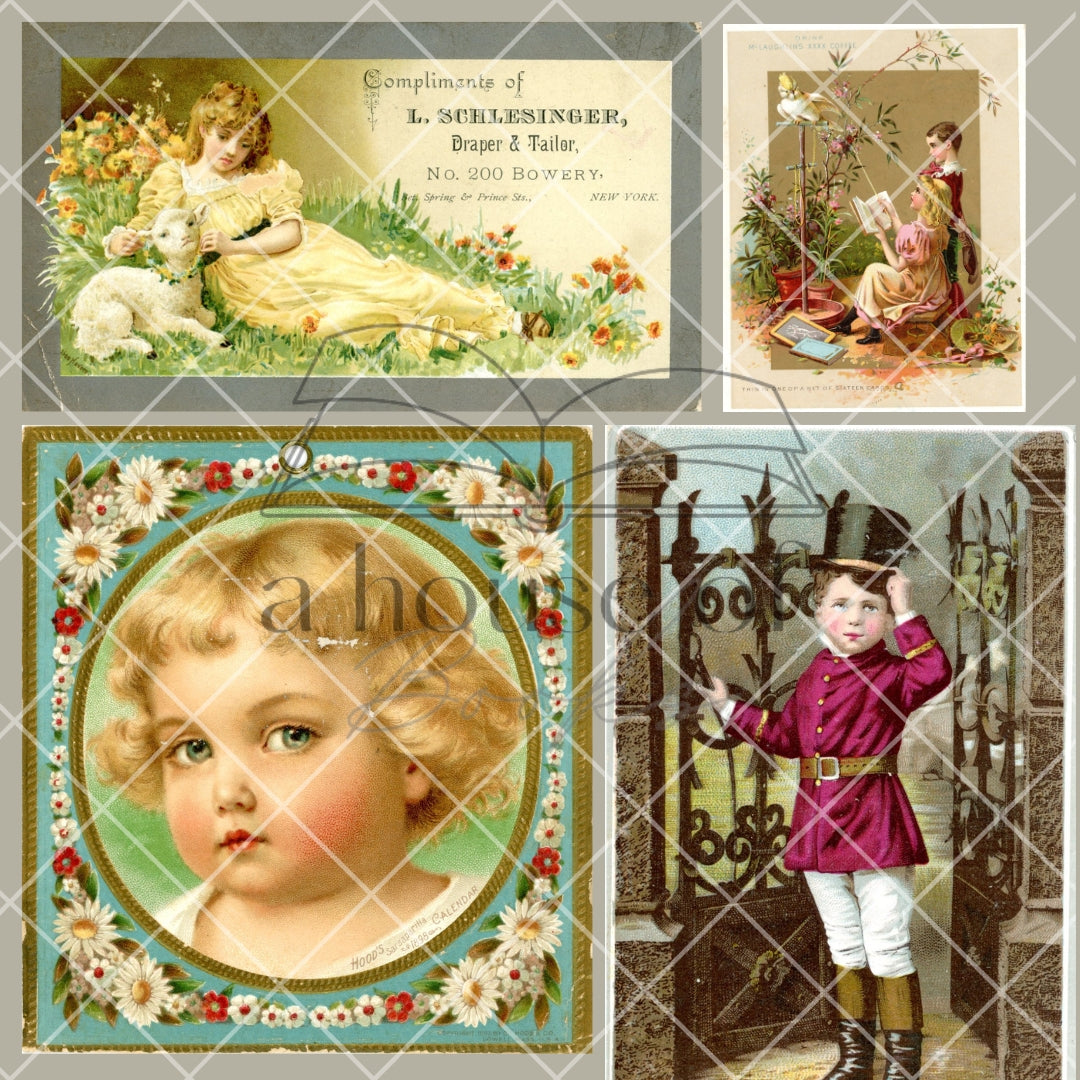 Trading Cards- Children- Digital Download
