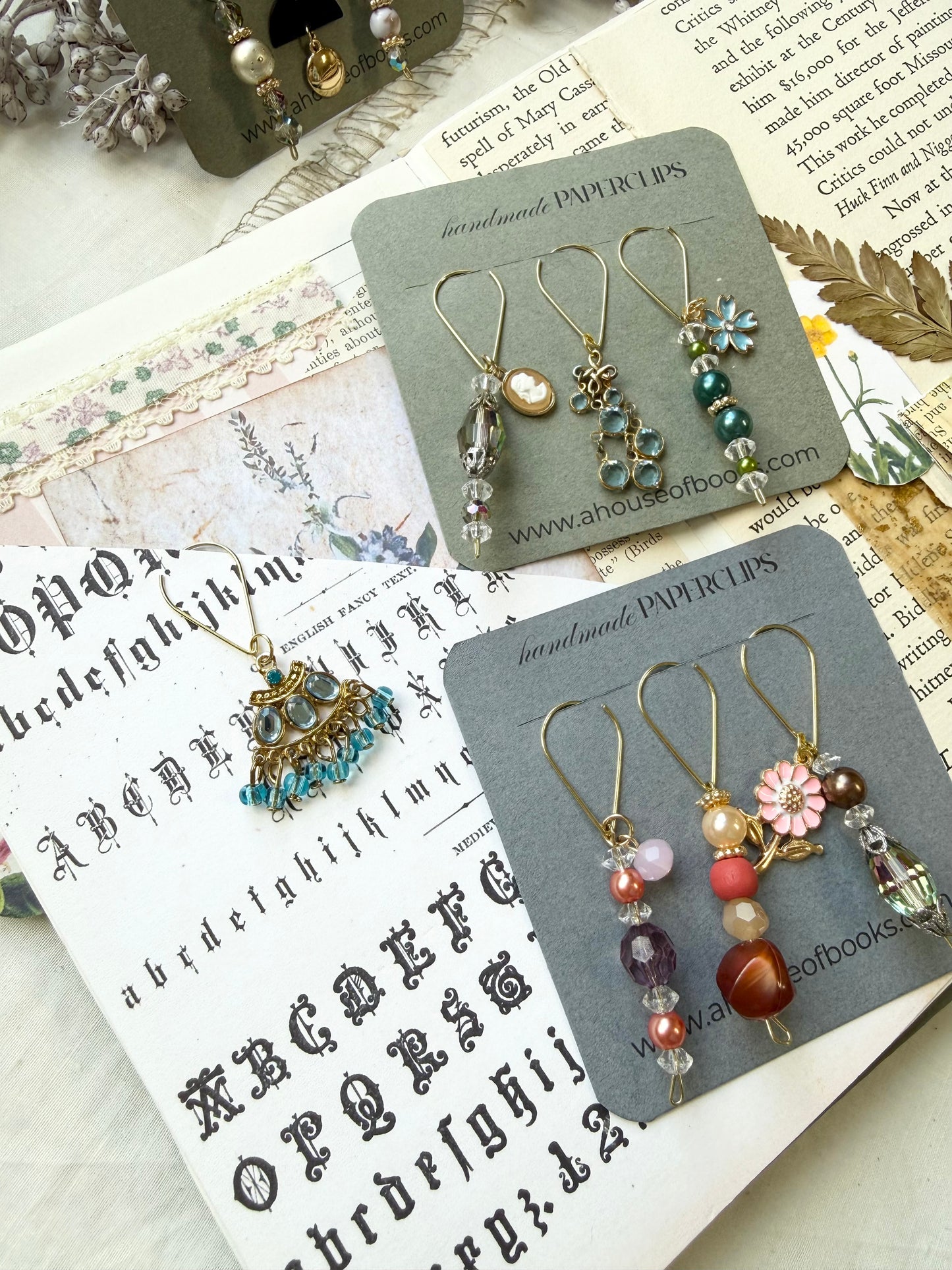 Beaded Paperclips