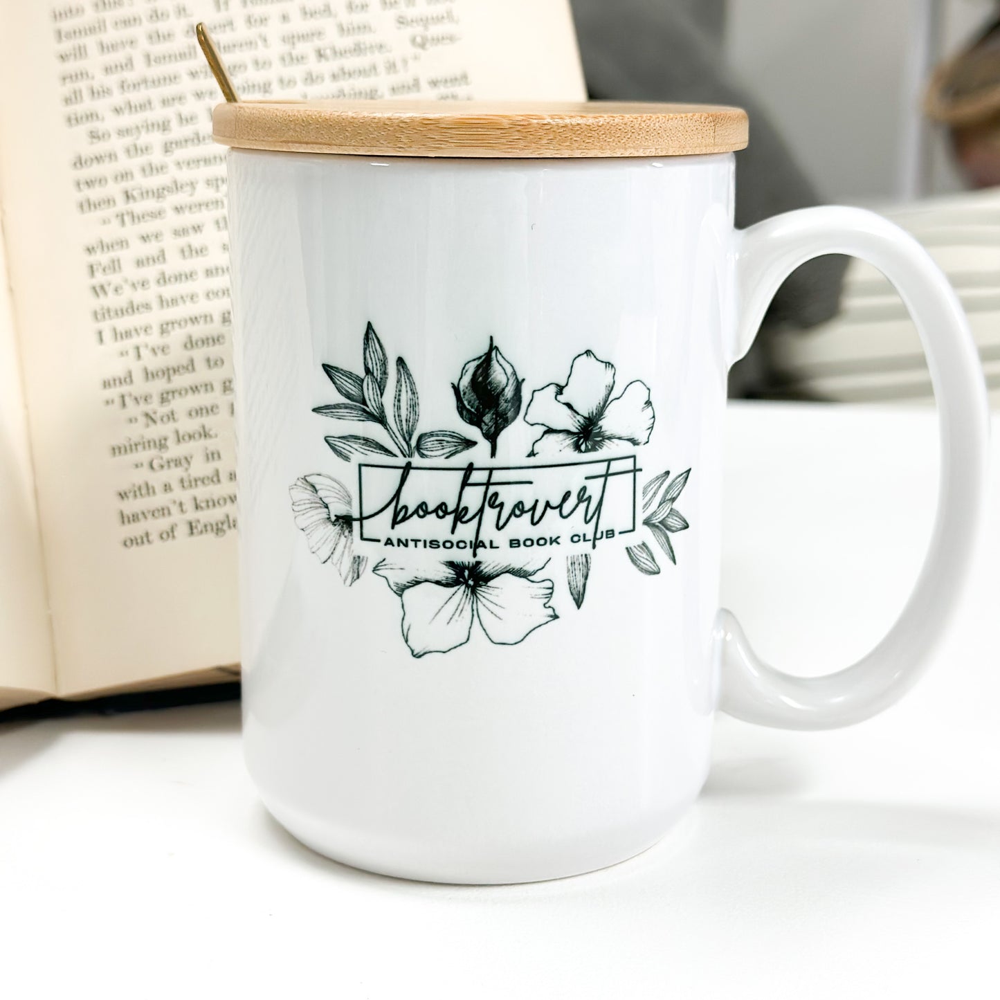 Booktrovert, Funny Mug, Coffee Mug Book Lover Gift