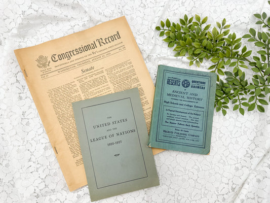 Vintage Booklets (Set of Three)