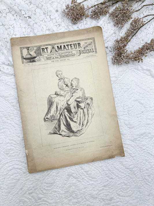 Vintage Art Amateur Magazine