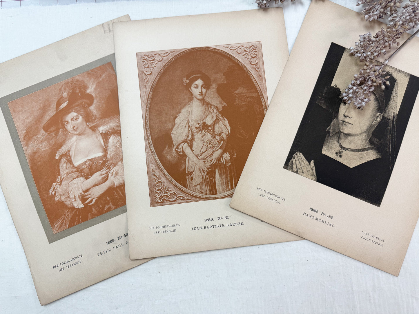 Vintage Print Set