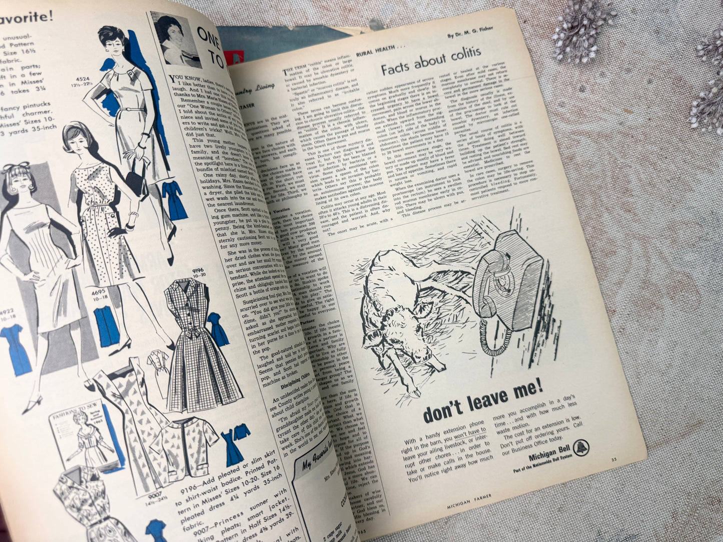 Vintage Michigan Farmer Magazine Set