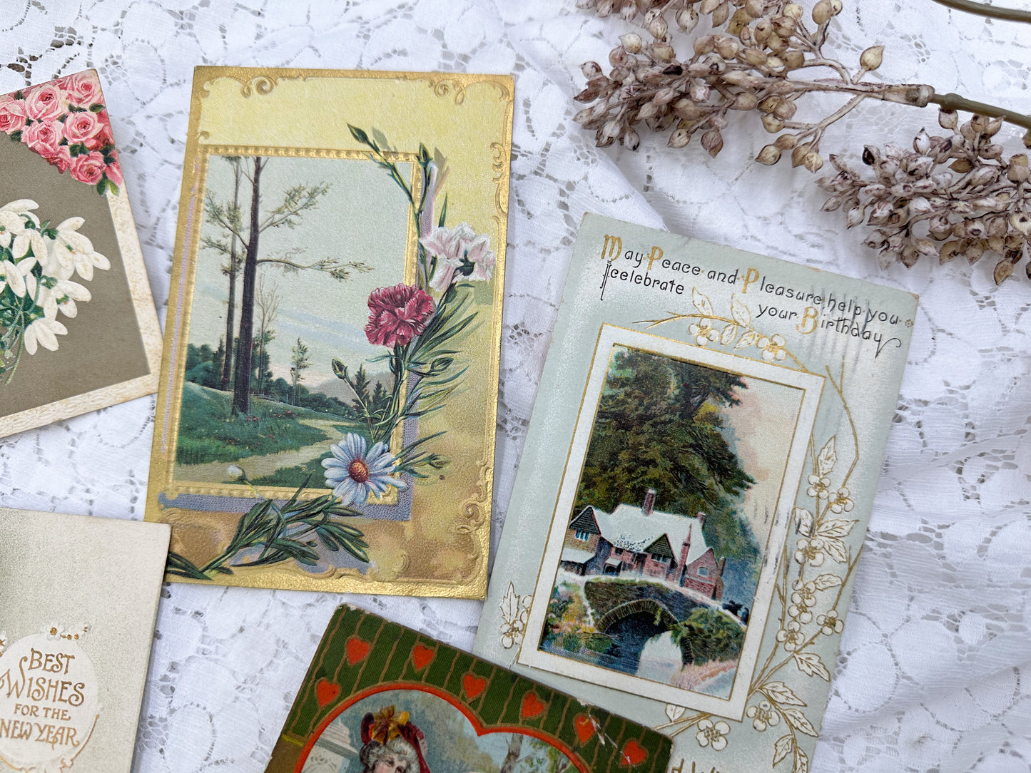 Vintage Postcard Set