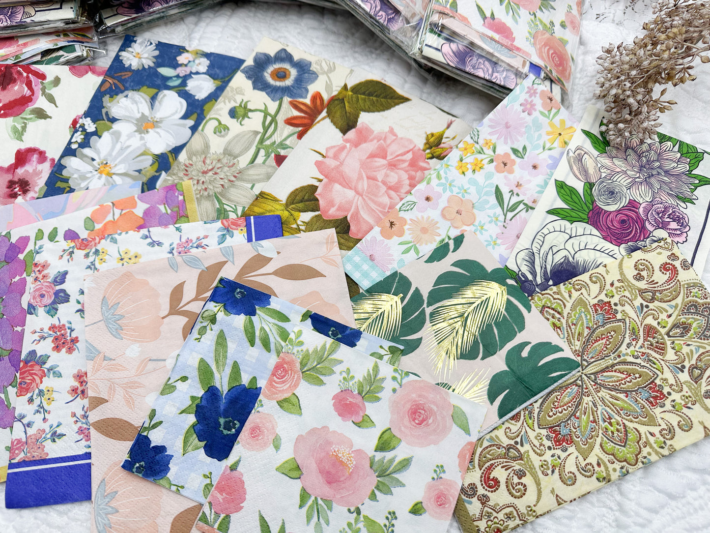 Variety of Napkins (Set of 15)