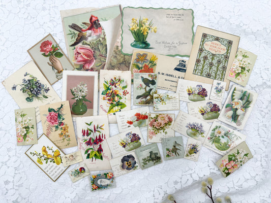 Vintage Trading Card Set