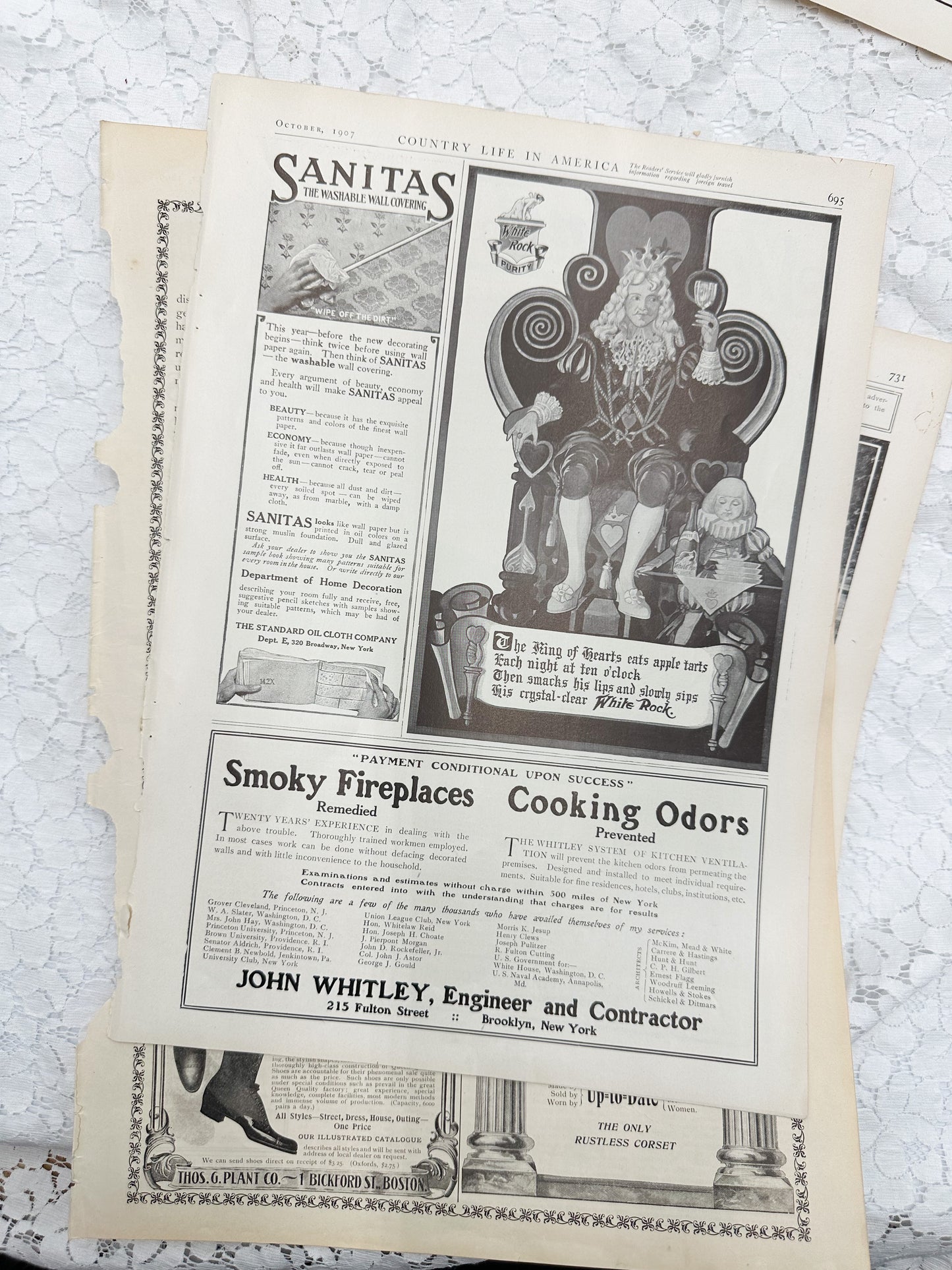 Vintage Magazine Page Set