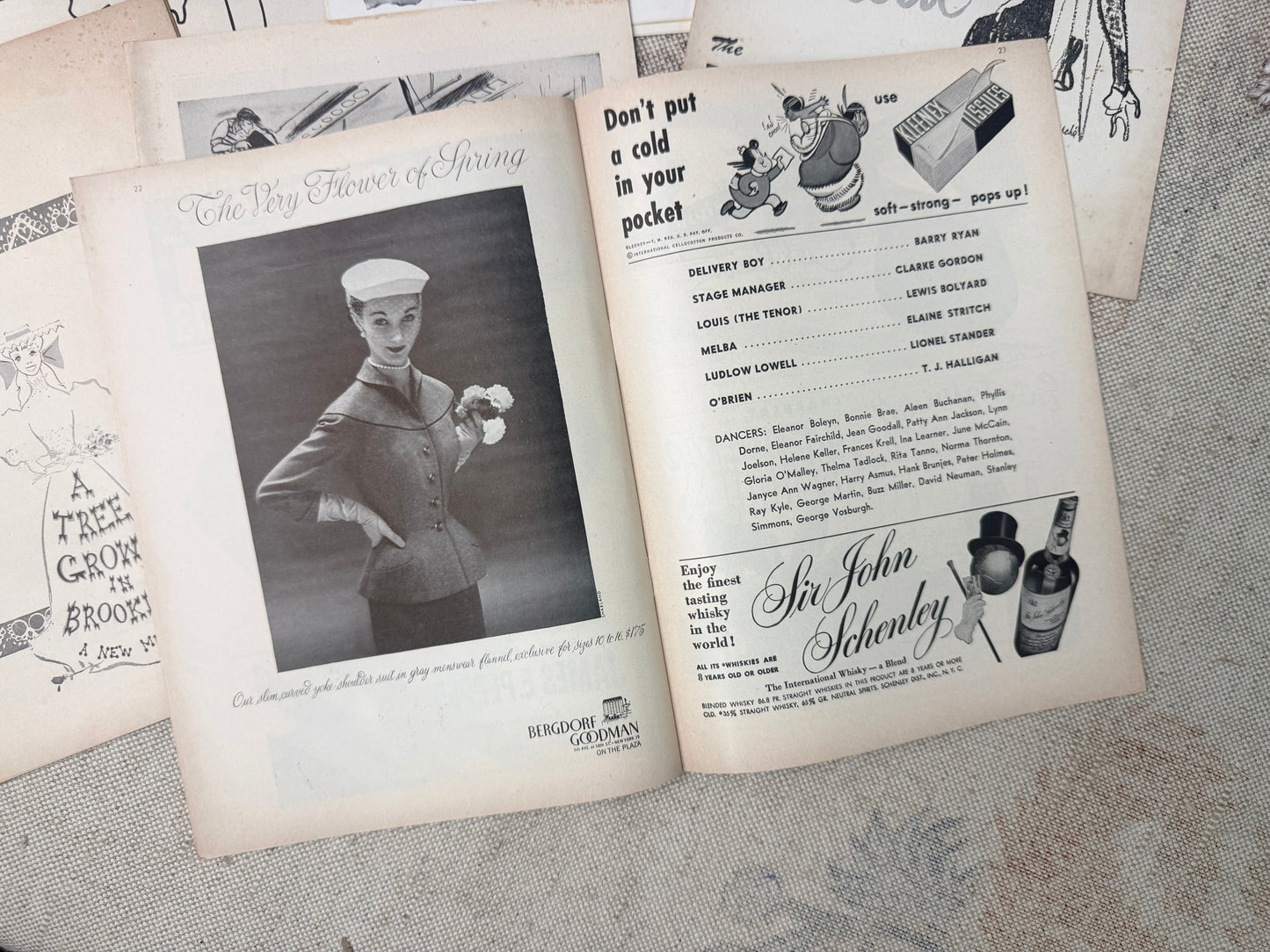 Vintage Playbill Set