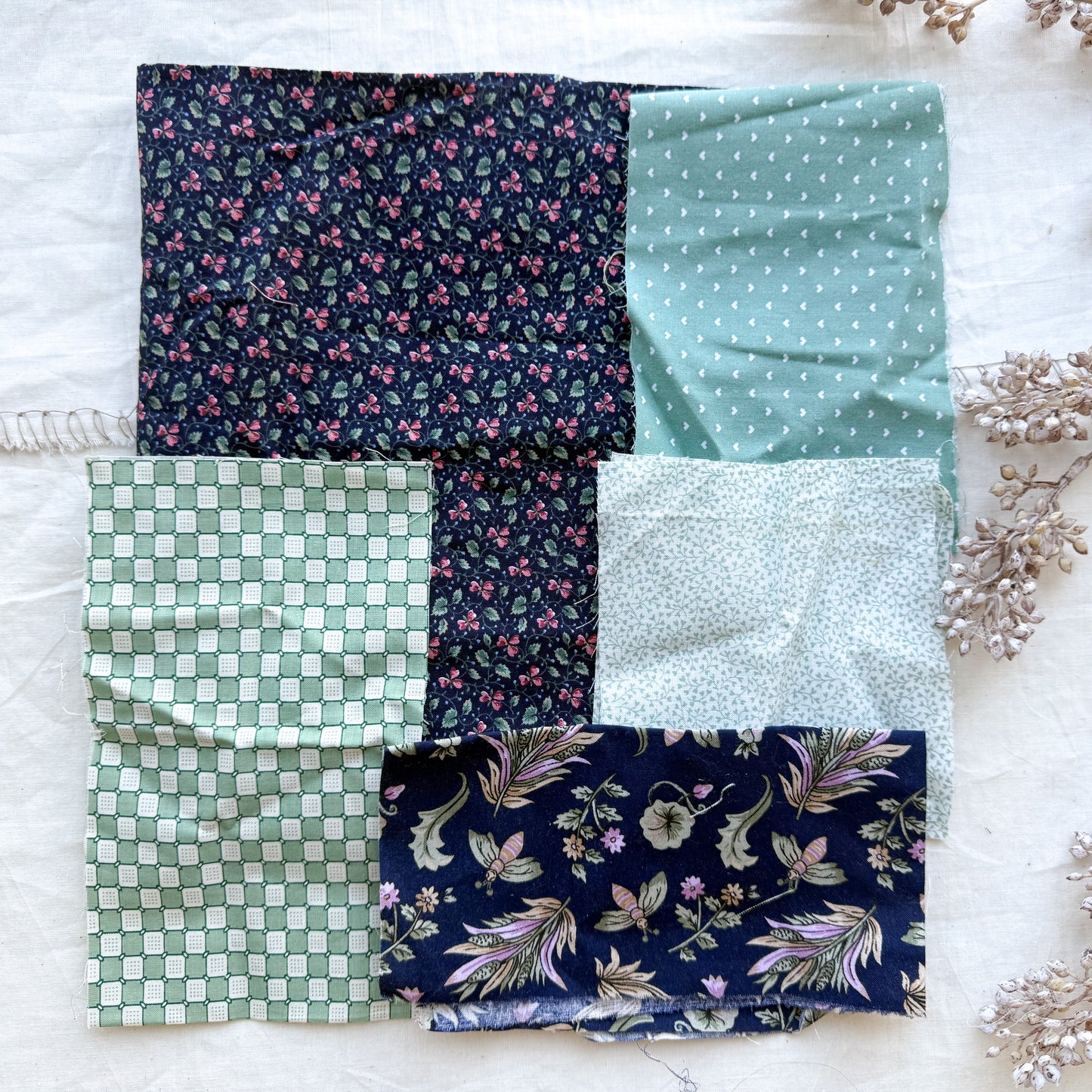 Vintage Fabric Scraps