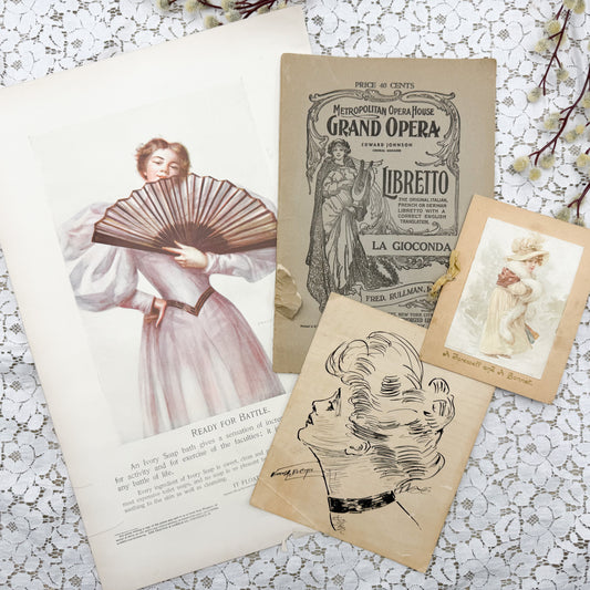 Vintage Ephemera Set