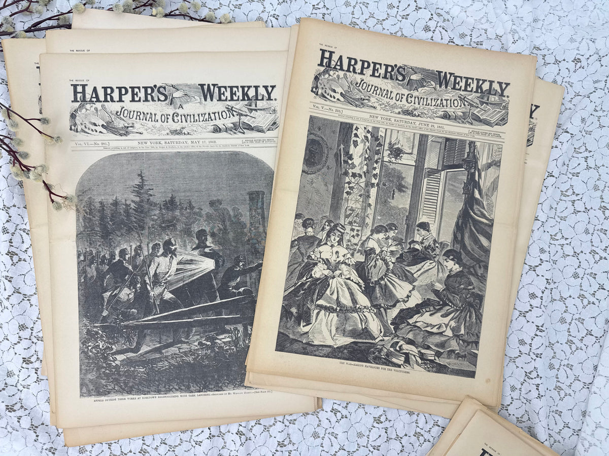Harper's Weekly (Set of 4)