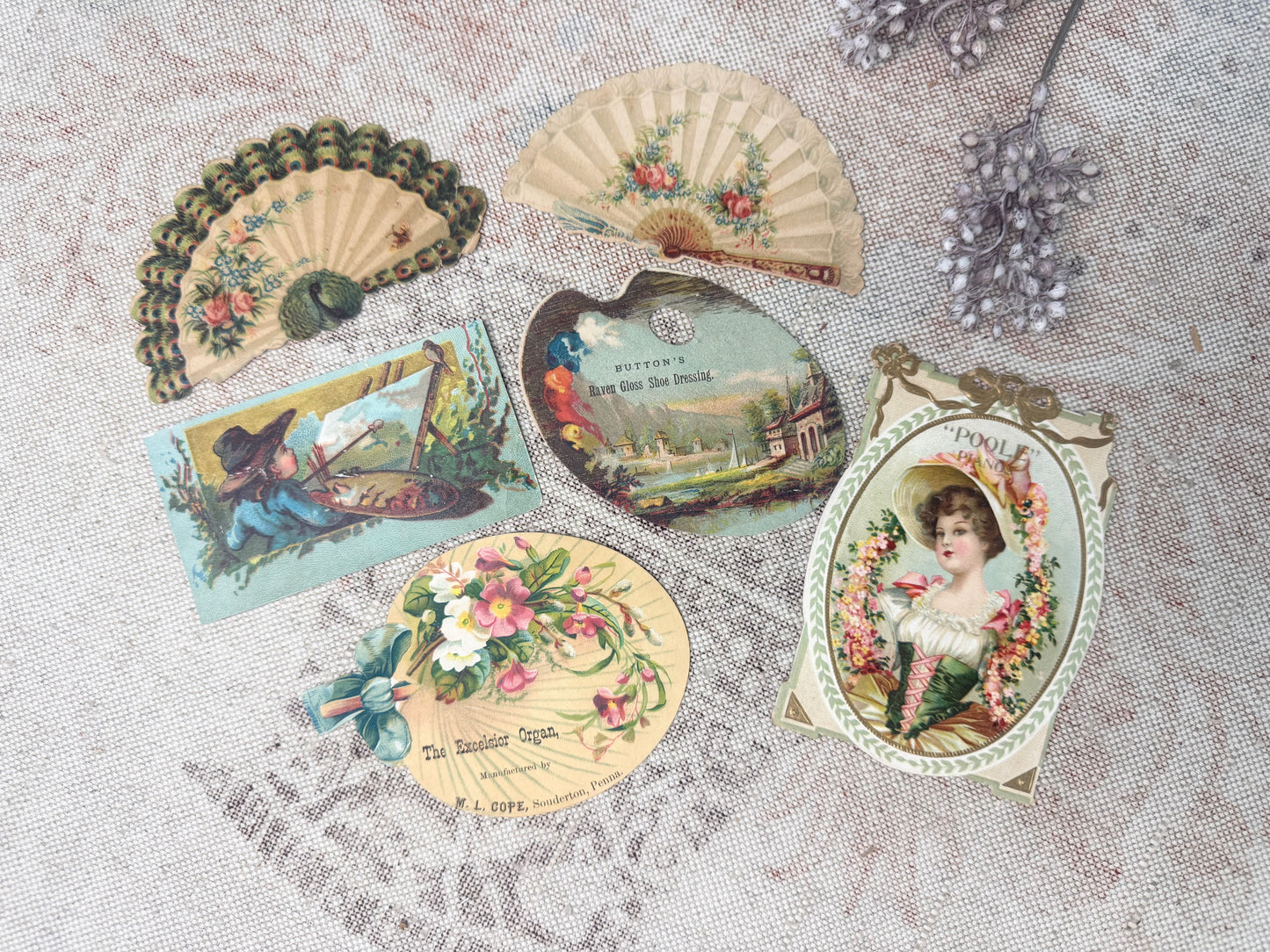 Vintage Trading Card Set