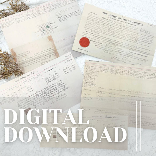 Landscape Documents- Digital Download