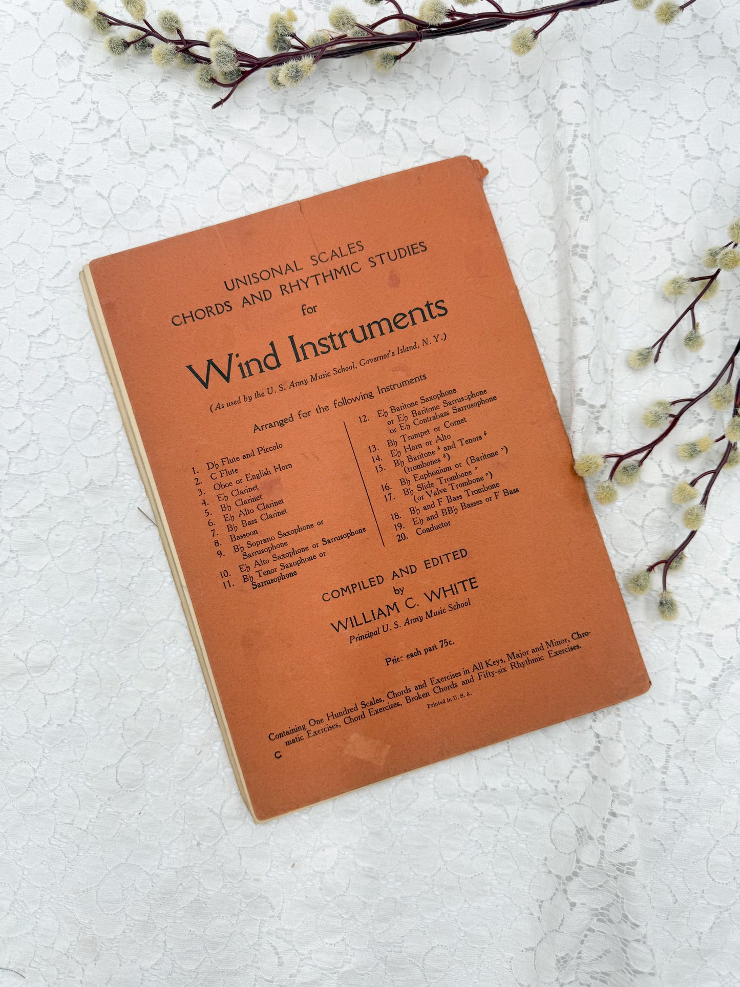 Vintage Music Book
