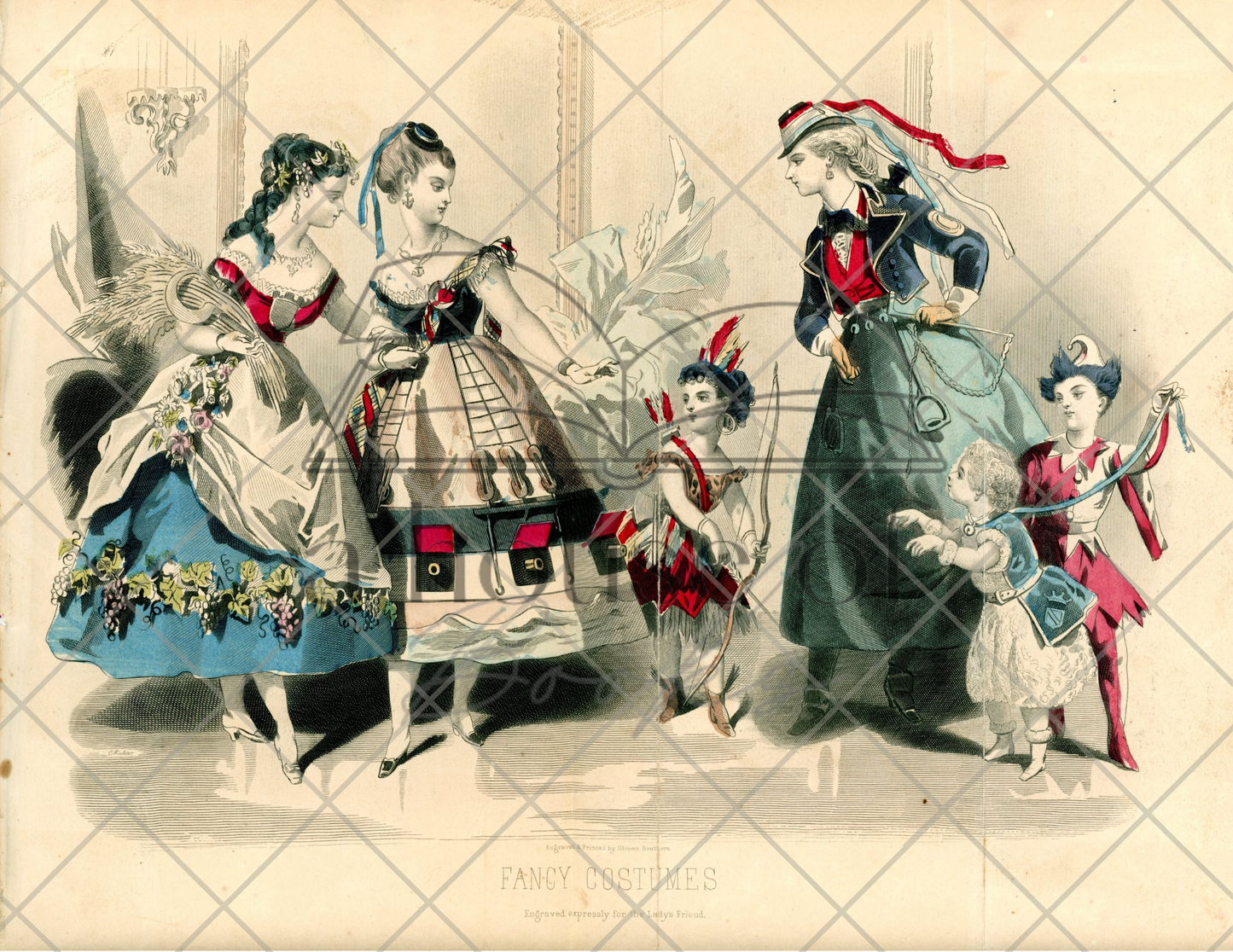 Fashion Plate Signature Pages- Project Template Digital Download