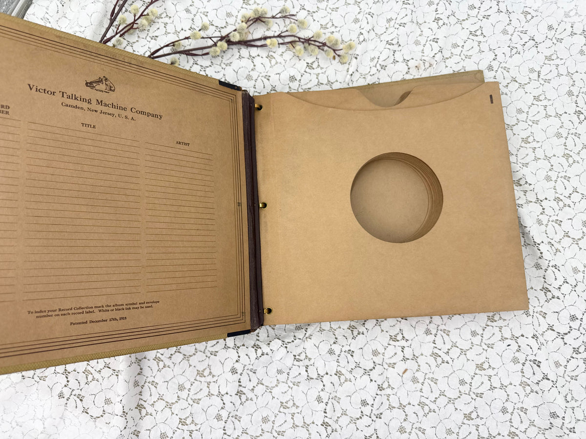 Vintage 45 Record Binder