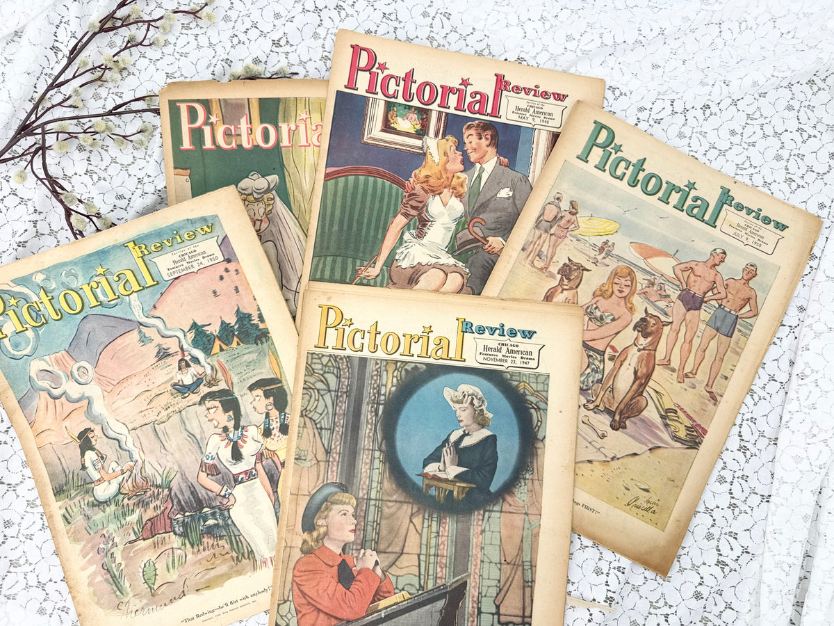 Vintage Pictorial Magazine Set