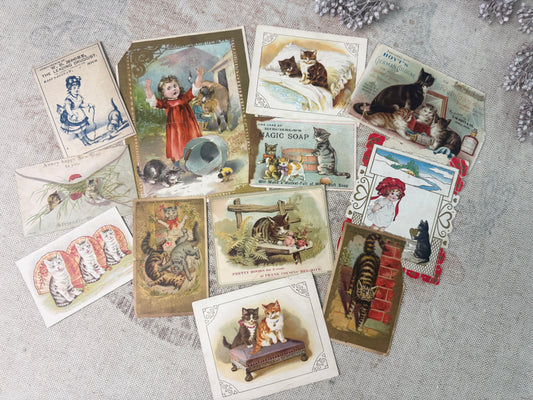 Vintage Cat Ephemera